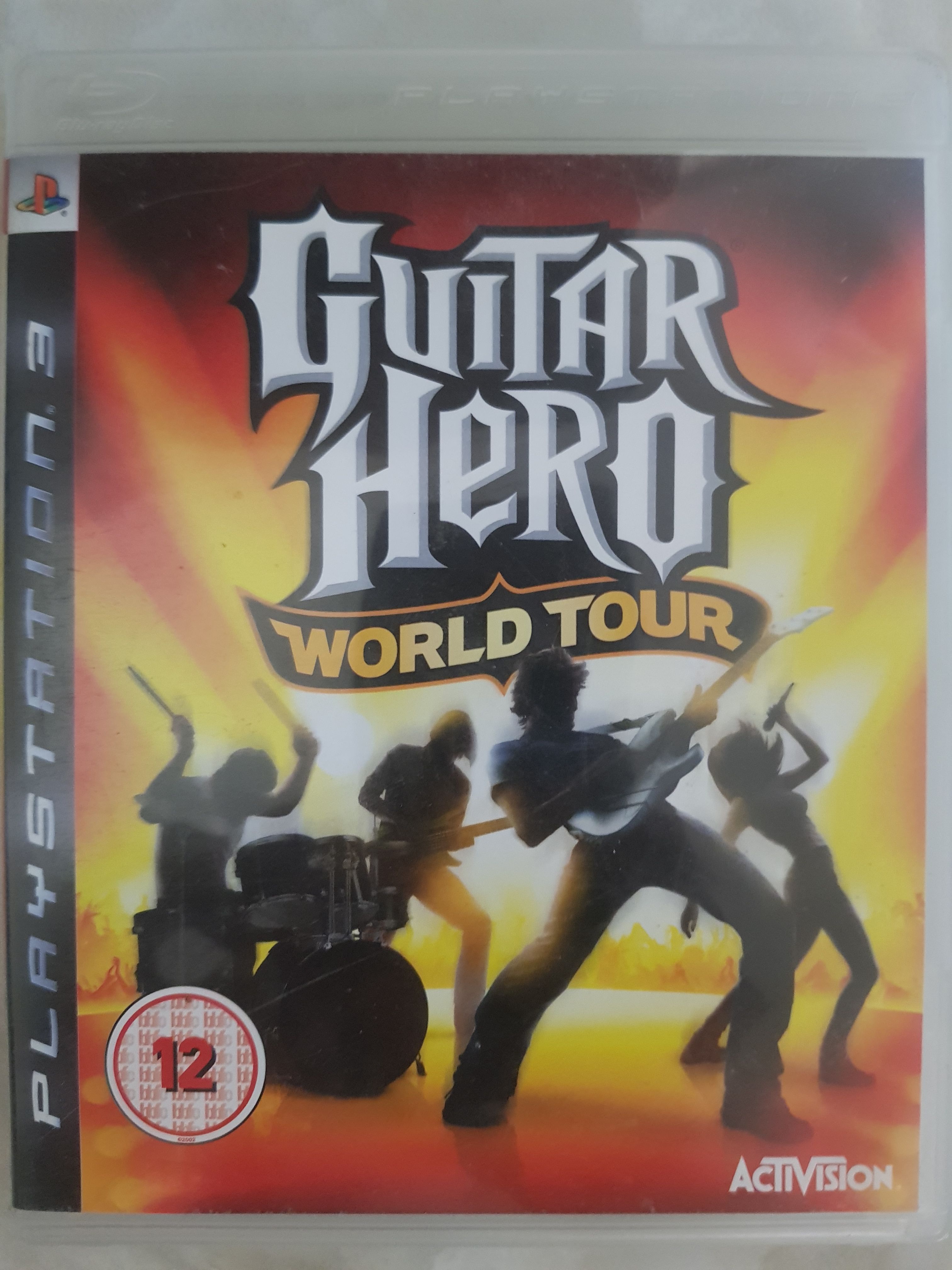 دیسک بازی پلی استیشن ۳ playstation 3 ps3 Guitar Hero World Tour اصلی اورجینال کامل