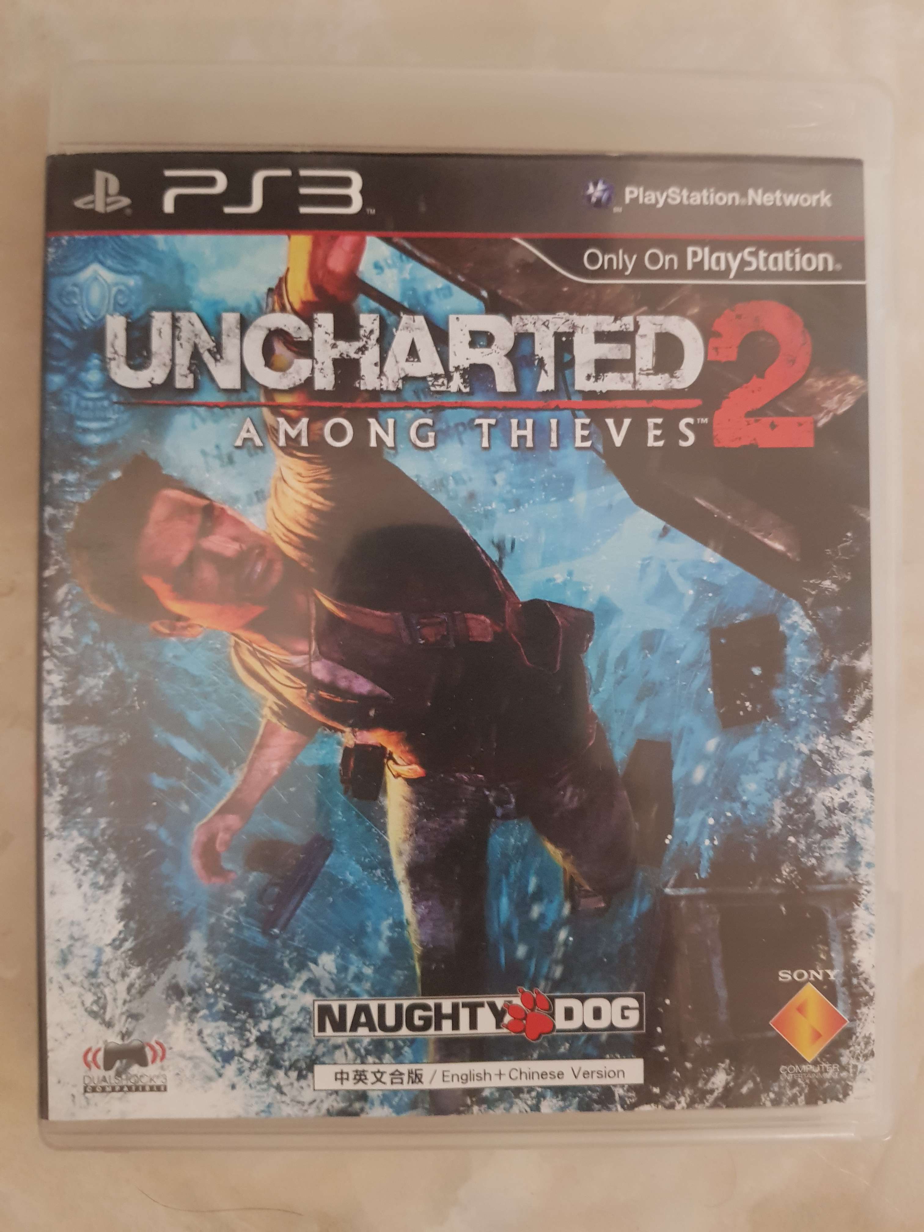 بازی Uncharted 2 ps3 اورجینال اصلی دارای قاب و دفرچه