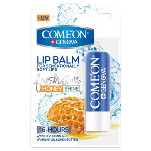 بالم لب عسل کامان مدل HONEY SHINE Comeon Honey Lip Balm