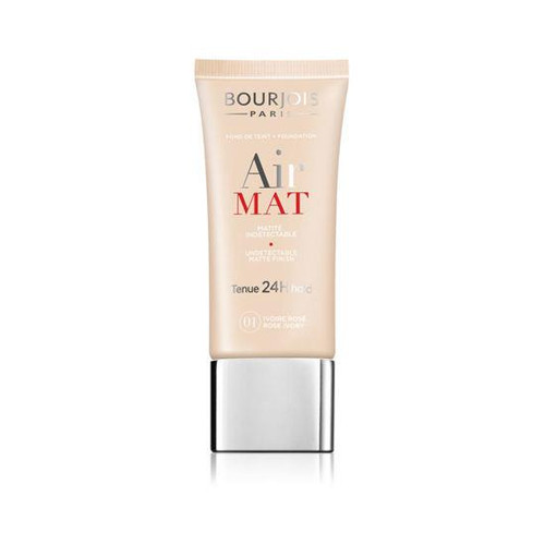کرم پودر ایر مات بورژوا شماره 01 Bourjois Air Mat Foundation Bourjois Air Mat Undetectable Matte Finish 24H Foundation For Women, 04 Beige, 1 Ounce