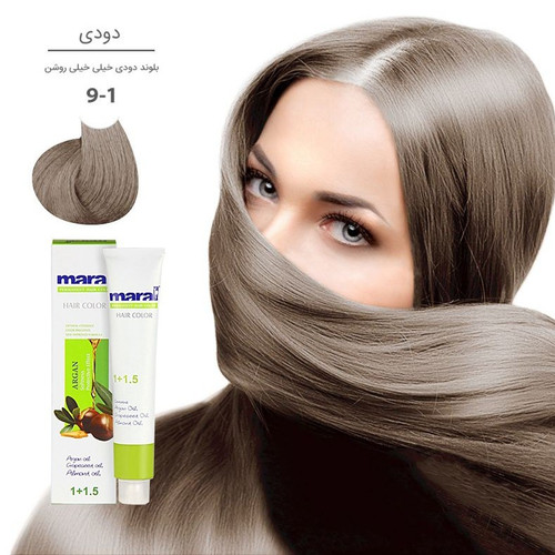 رنگ 9.1بلوند دودی خیلی روشن مارال