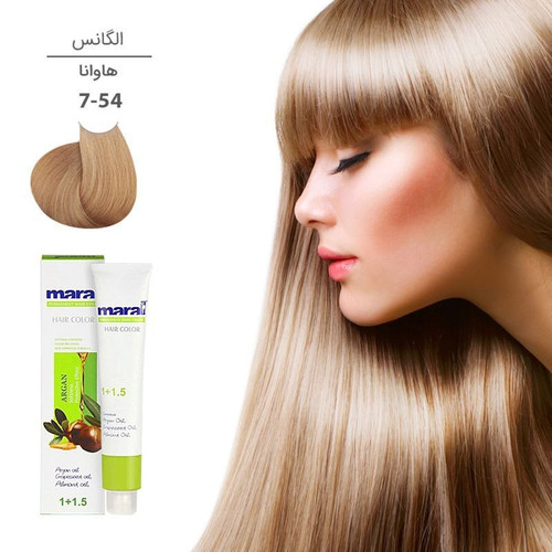 رنگ مو مارال سری Elegance رنگ هاوانا شماره 7.54 حجم 100 میلی لیتر