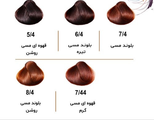 رنگ موبلوندمسی روشن لیدی کالر8.4