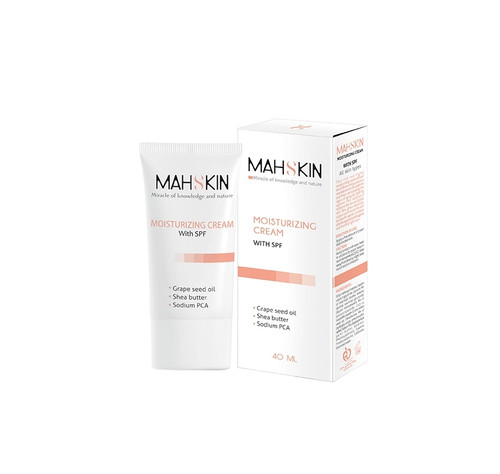 کرم مرطوب کننده حاوی SPF مه اسکین حجم۴۰میل