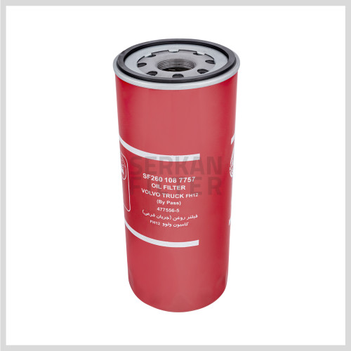 فیلترروغن سرکان کامیون های ولوو:(FH500),NH,FM12,FM9,FMX,FX,FH16,FH,FH12(ثانویه) کدمحصول ۷۷۵۷