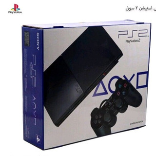پلی استیشن 2 فلش خور با فلش فول گیم کارکرده در حد نو ps2 . Playstation 2 با فلش