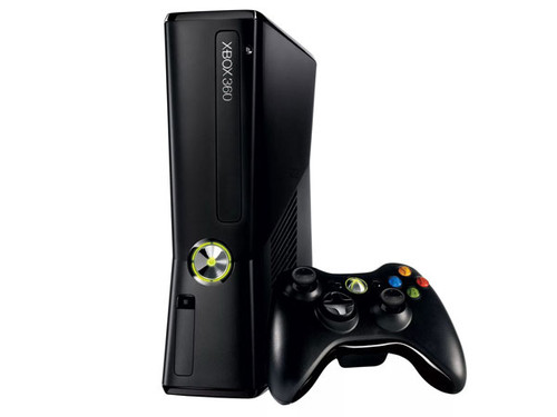 کنسول بازی مایکروسافت Xbox 360 Slim | حافظه 250 گیگابایت ا Microsoft Xbox 360 Slim 250 GB کارکرده کپی خور فول گیم با یک عدد دسته سیمدار