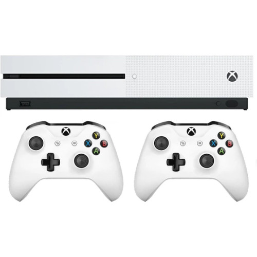 کنسول بازی مایکروسافت XBOX One S | حافظه 512 گیگابایت همراه با دسته اضافه کارکرده اصلی