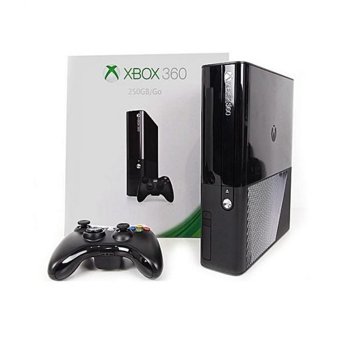 Xbox 360 super slim 250 full game کارکرده در حد نو اصلی