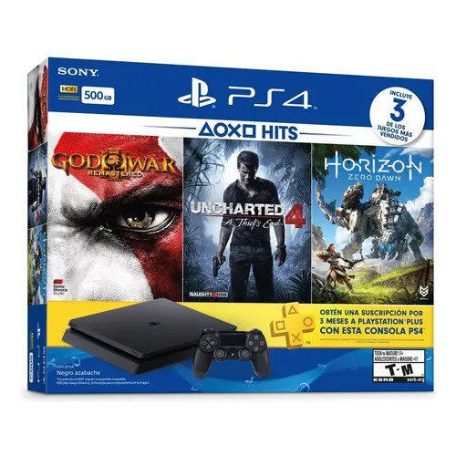 Ps4 slim 500 اصلی و سالم کپی خور کارکرده در حد نو و فول گیم انتخابی
