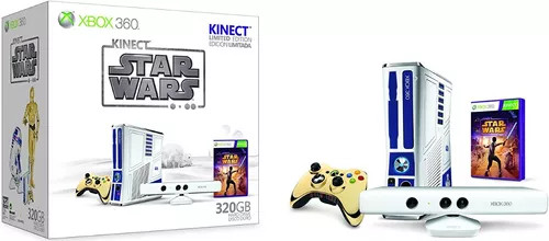 Xbox 360 slim 320 bandel Star wars ایکس باکس ۳۶۰ باندل جنگ ستارگان 320 گیگ جیتگ کپی خور فول گیم کارکرده