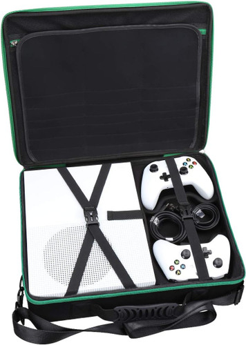 Xbox one s 500 دو دسته کارکرده با کیف