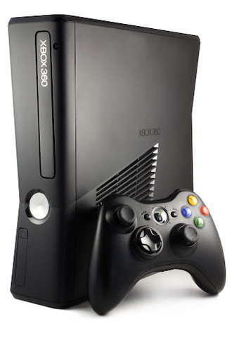 کنسول بازی مایکروسافت XBOX 360 Slim حافظه 250 گیگابایت کارکرده فول گیم
