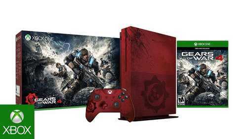خرید xbox one s باندل بازی Gears of War 4 دو ترابایت کارکرده در حد نو