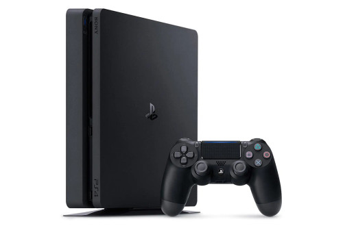 (اورجینال ،اصل)(کپی خور) Ps4 slim 1tb کپی خور دو دسته کارکرده
