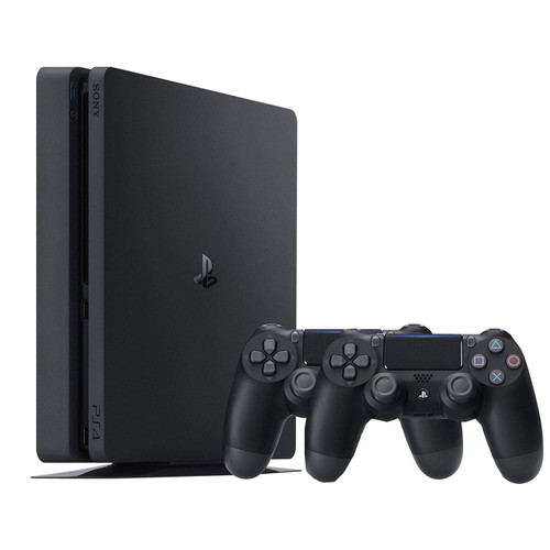 PS4 slim 1tb کپی خور دو دسته فول بازی انتخابی به همراه کاور دسته انتخابی (کارکرده)