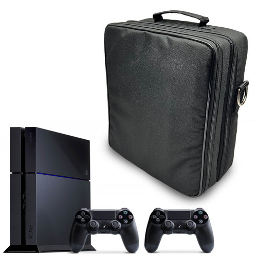 Ps4 fat 1tb کپی خور فول گیم انتخابی دو دسته کارکرده با کیف