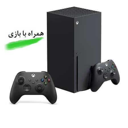 کارکرده کنسول بازی مایکروسافت استوک Xbox Series X | حافظه 1 ترابایت + دسته اضافه