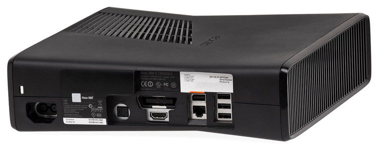 (اورجینال و اصلی)(کپی خور)کنسول بازی مایکروسافت ایکس باکس۳۶۰ Xbox 360 Slim | حافظه 250 گیگابایت + دسته اضافه فول گیم کارکرده ( دو دسته سیم دار است)