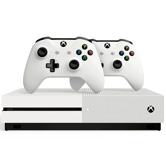کنسول بازی مایکروسافت Xbox One S | حافظه 1 ترابایت + یک دسته اضافه (کارکرده)