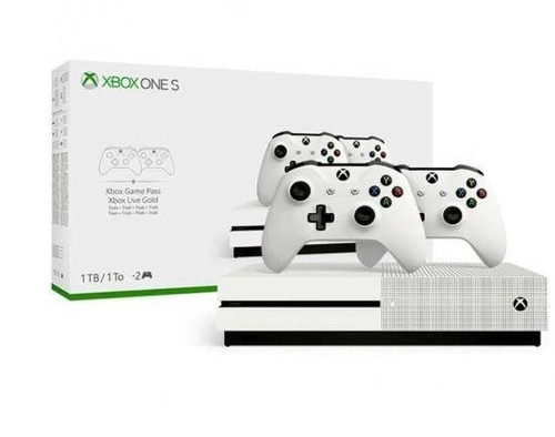 کنسول بازی مایکروسافت مدل Xbox One S ظرفیت ۱ ترابایت با ۲ دسته کارکرده