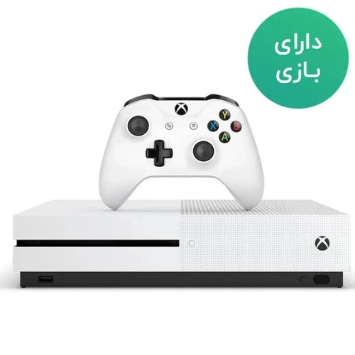 کنسول بازی Xbox One S - ظرفیت 1 ترابایت به همراه 20 عدد بازی کارکرده