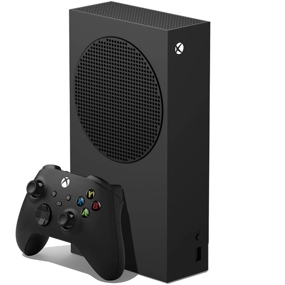 کنسول بازی مایکروسافت Xbox Series S Carbon Black | حافظه 1 ترابایت کارکرده