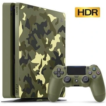 کنسول بازی سونی  PS4 Slim Call of Duty WW2 | حافظه 1 ترابایت کارکرده  فول بازی انتخابی