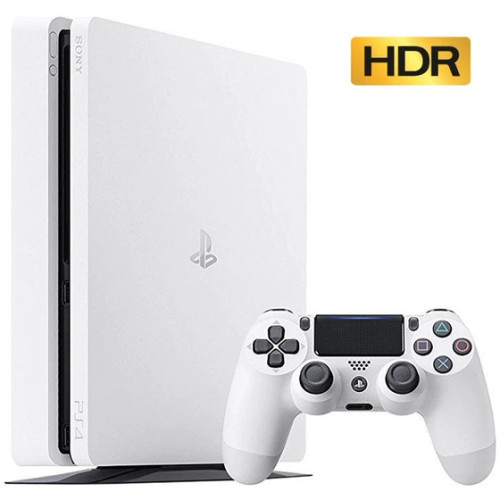پلی استیشن 4 اسلیم سفید | PlayStation 4 Slim 500GB White فول گیم انتخابی کارکرده