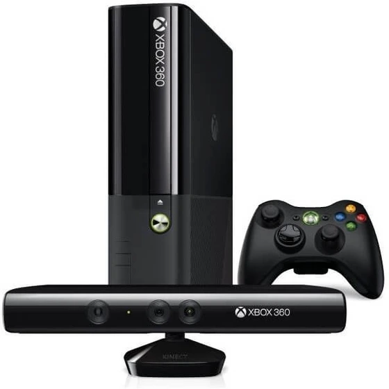 کنسول بازی مایکروسافت استوک Xbox 360 Super Slim | حافظه 250 گیگابایت + کینکت