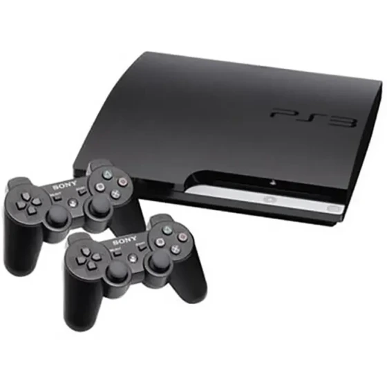 کنسول بازی PS3 SLIM ظرفیت ۱۲۰ گیگابایت با دو دسته
