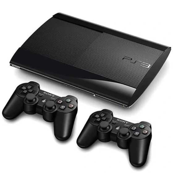 کنسول بازی سونی کارکرده PS3 Super Slim | حافظه 500 گیگابایت دو دسته