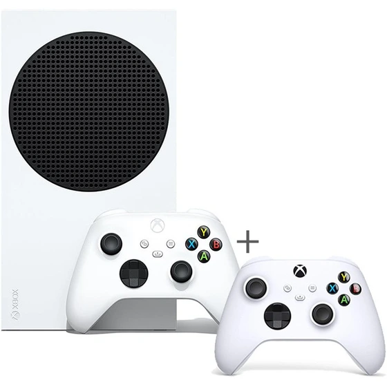 کنسول بازی مایکروسافت Xbox Series S | حافظه 512 گیگابایت + دسته اضافه